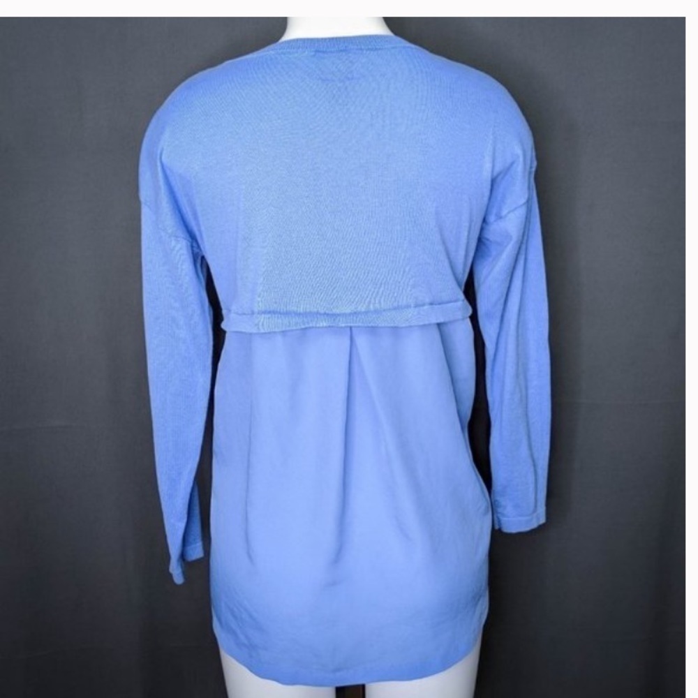 August Moon Light Blue Light Sweater - Picture 3 of 7